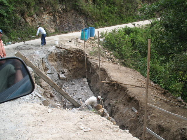 road washout repairs