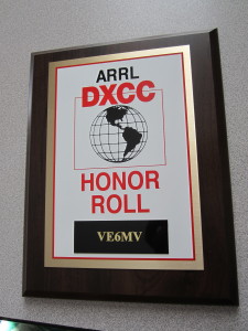 DXCC Honor roll